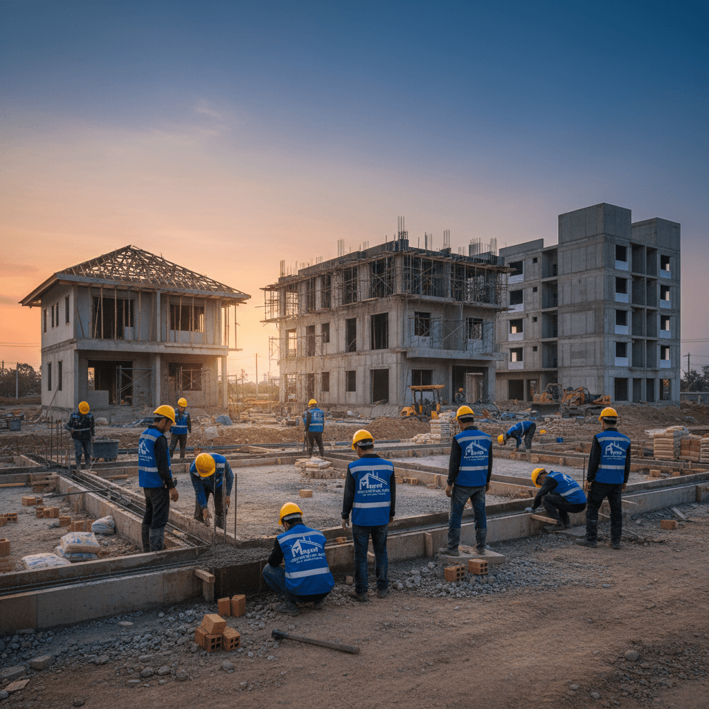 งานก่อสร้าง